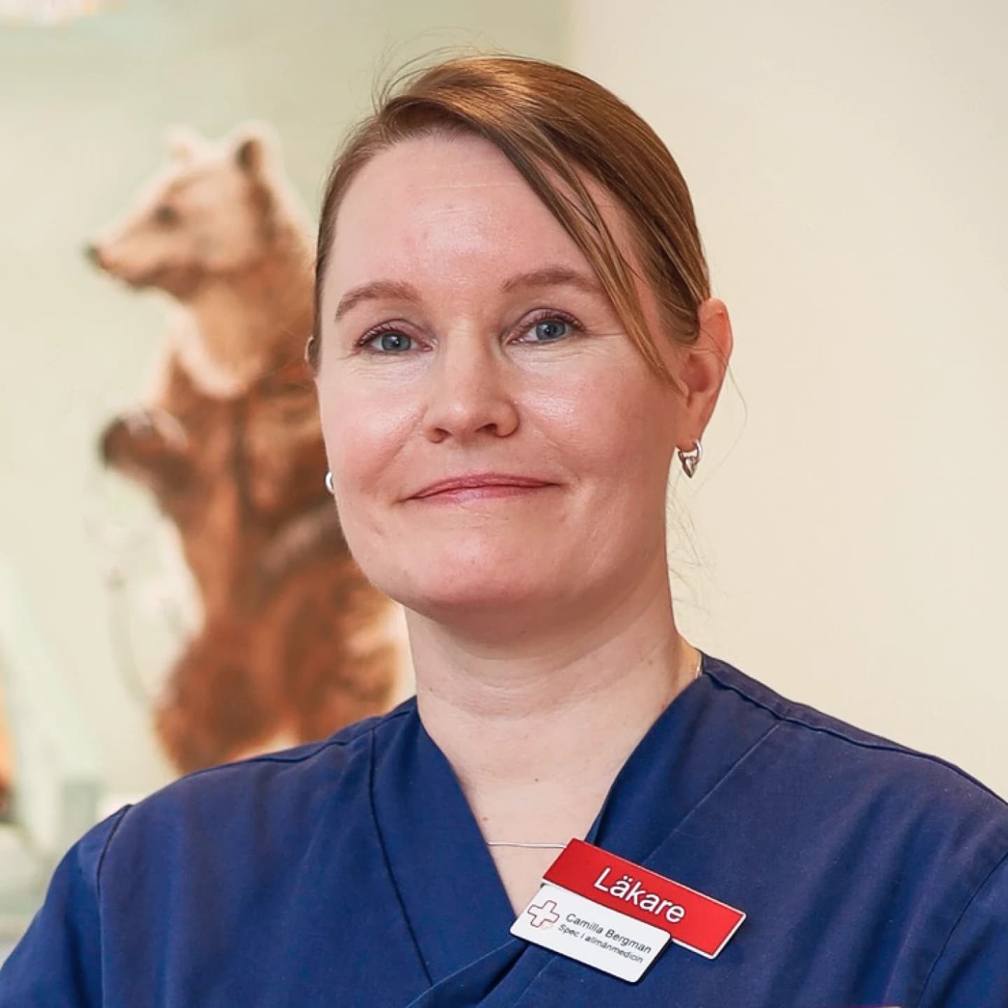 Profesional sanitario usando Copiloto Médico